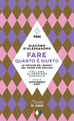 Cover: Fare quanto è giusto - Giacomo D'Alessandro